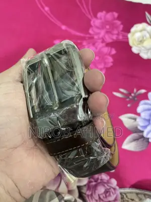 Leather Belt Chocolate