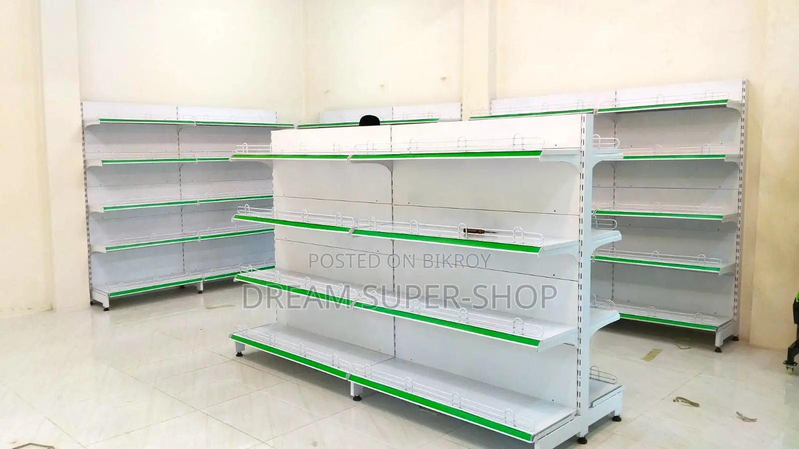 Adjustable Gondola Shelving (New Model)