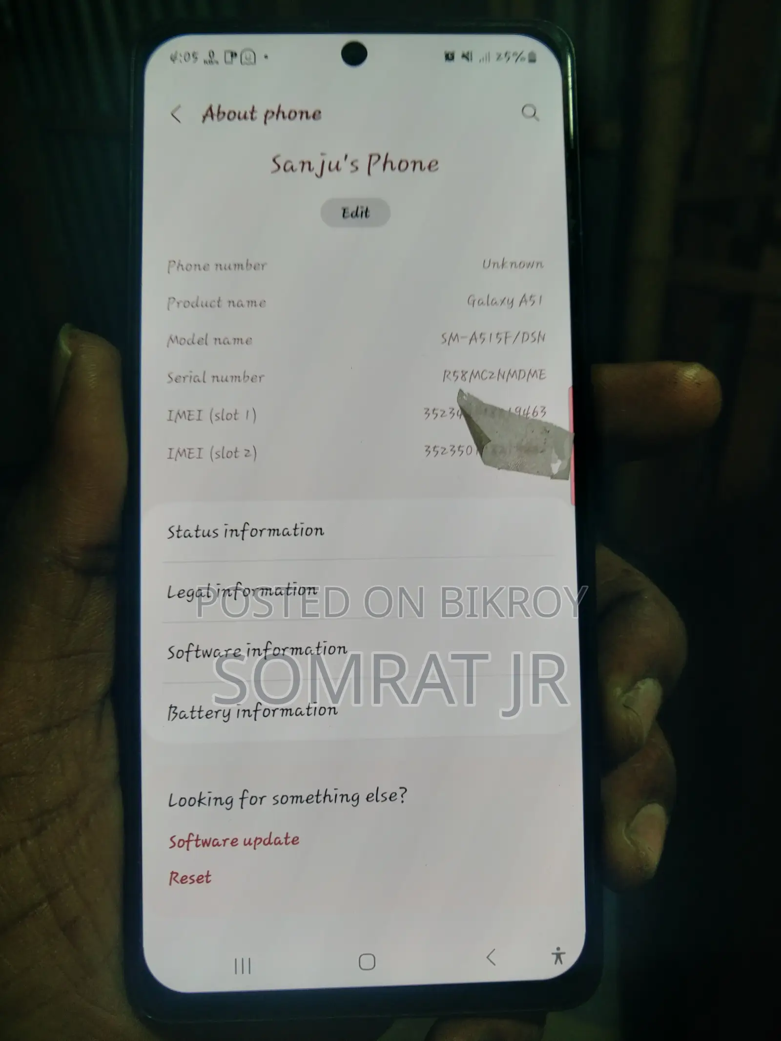 Samsung Galaxy A51 4/128 (Used)