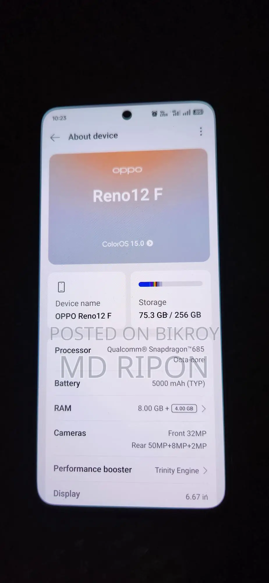OPPO Reno 12F (Used)