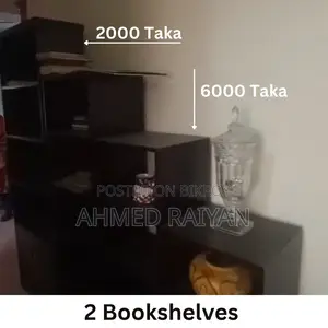 3 Bookshelves (check Picture & Description)