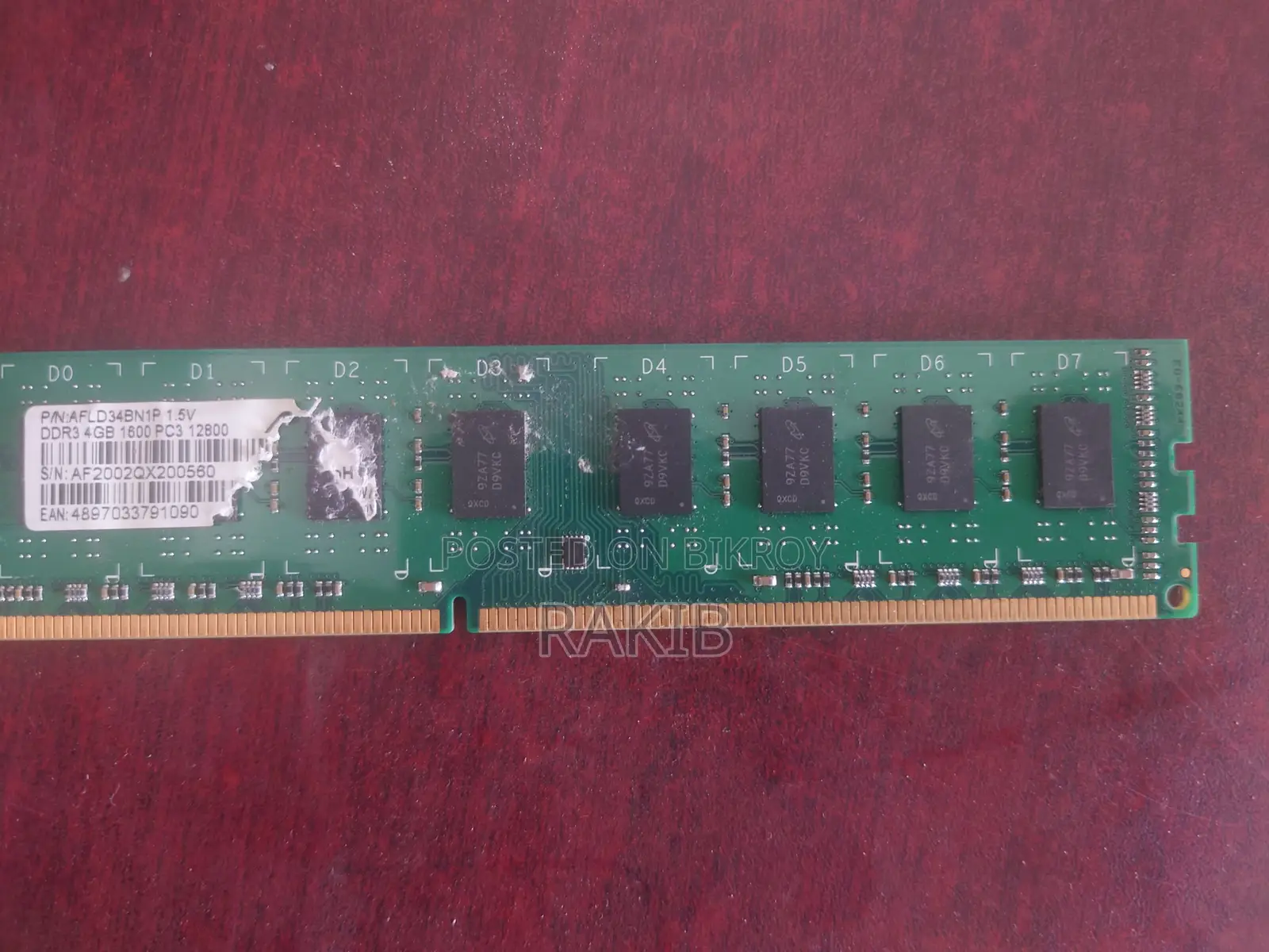 RAM for Desktop Computer