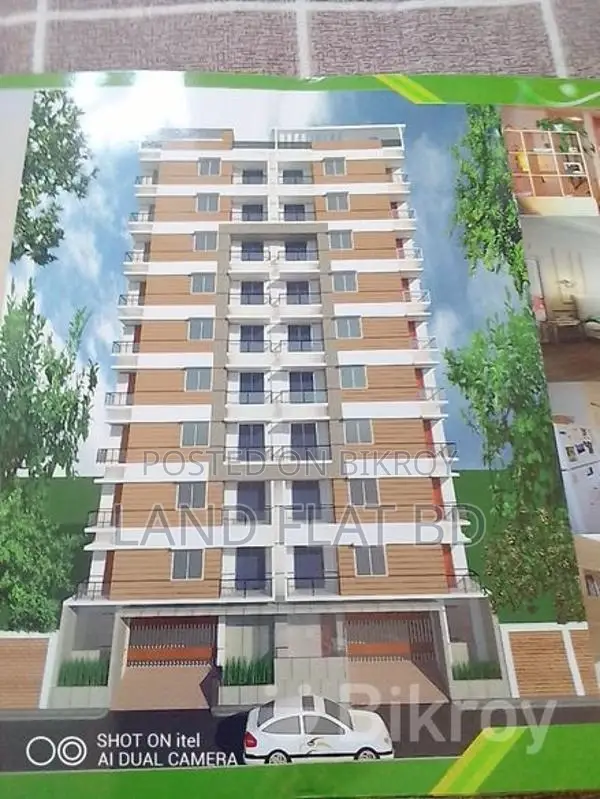 990 SFT Ready Flat at Nobinagar Housing