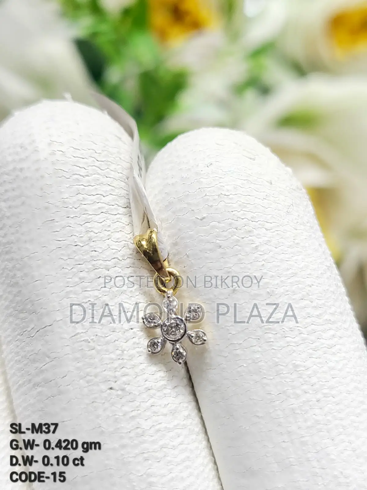 Diamond locket