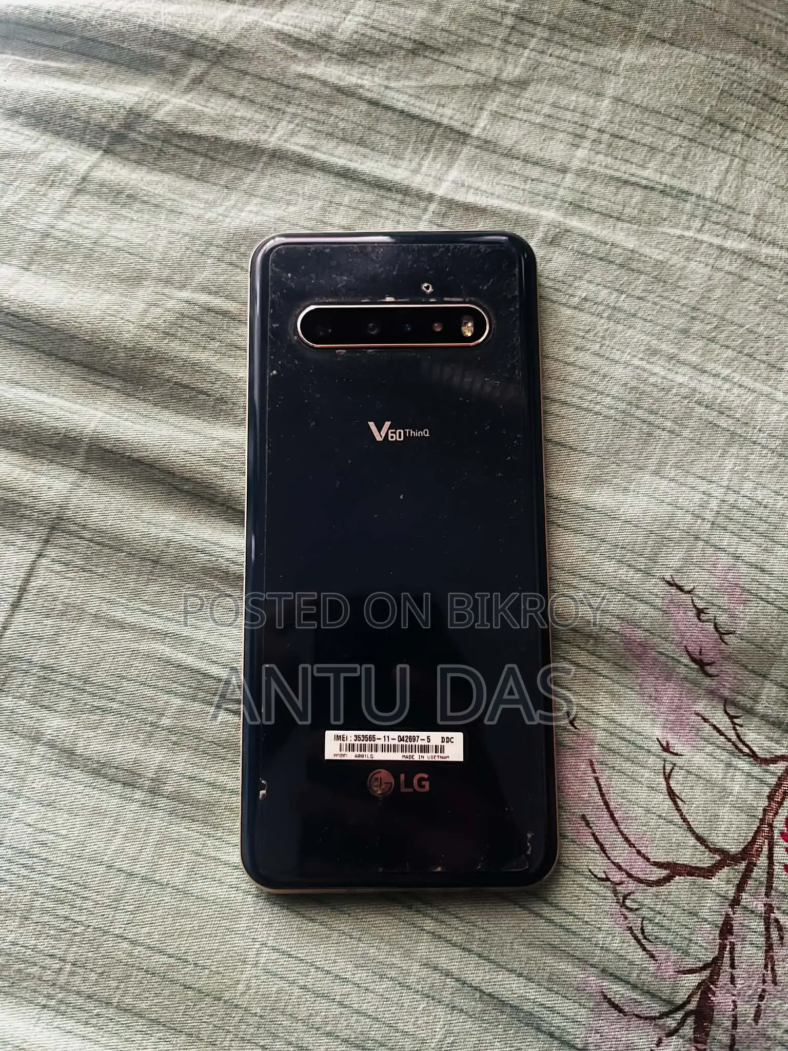 এলজি ভি৬০ থিনকিউ ৫জি (ব্যবহৃত)