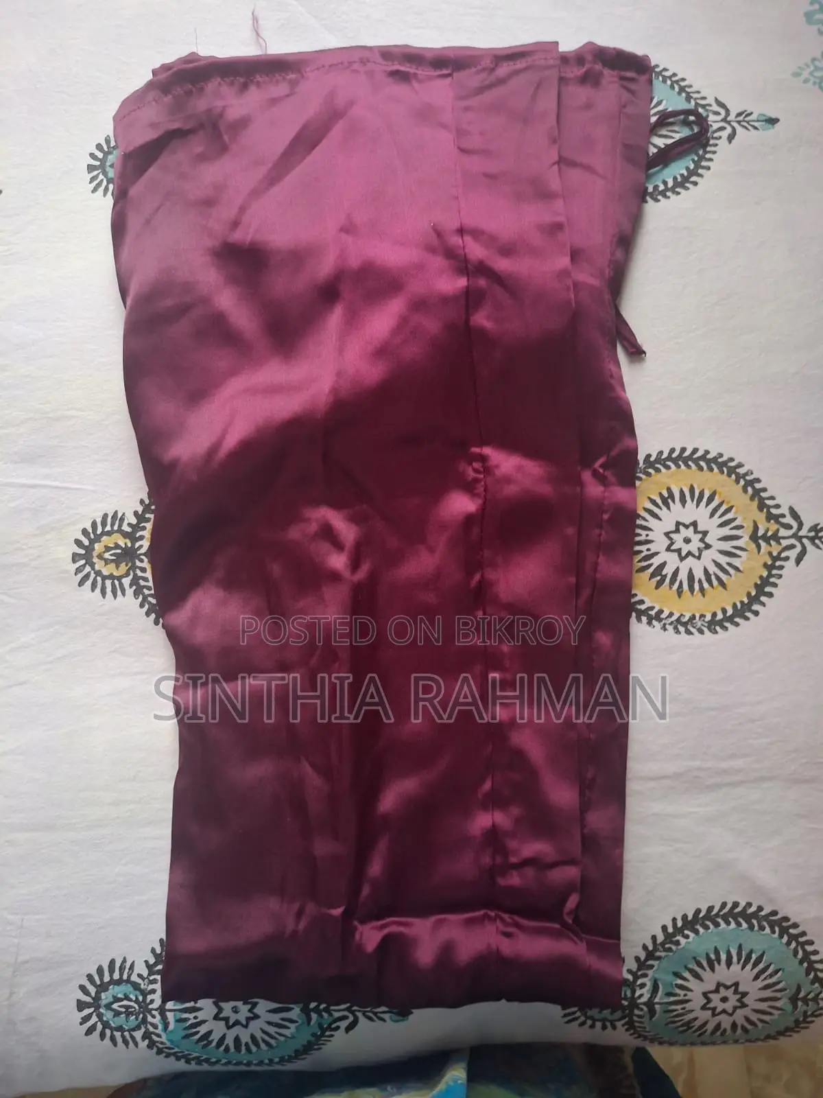 Maroon Banarasi Saree