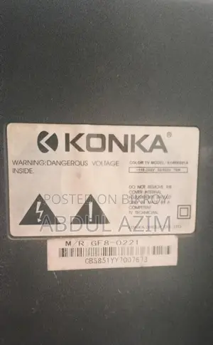 কংকা ১৪ ইঞ্চি CRT সচল টিভি