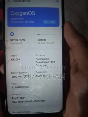 OnePlus 8T . (Used)