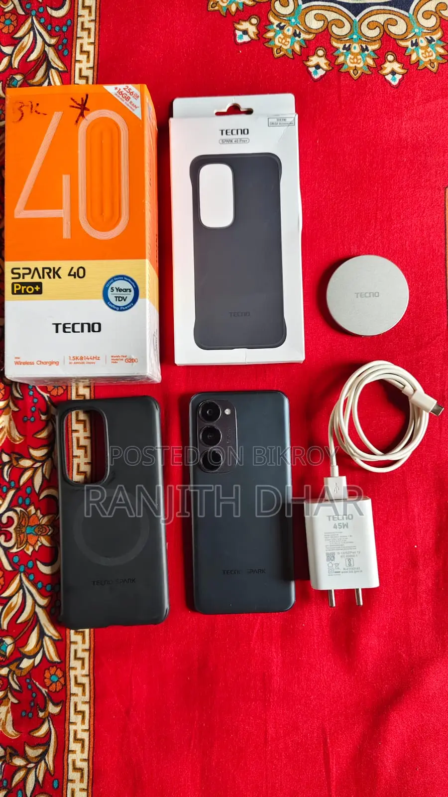 Tecno Spark 40 Pro+ (Used)
