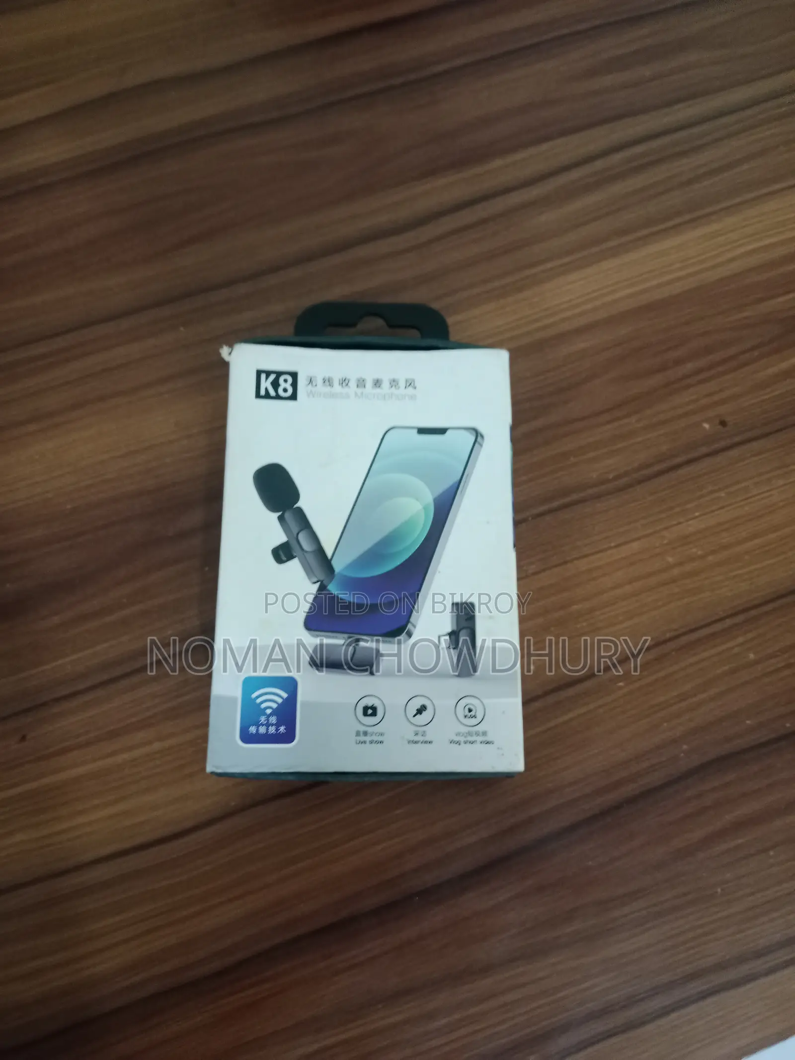 K8 Wireless Microphone Fresh
