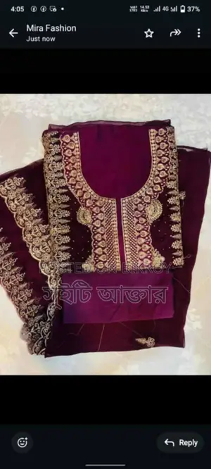 Gorgeous Georgette Three-Piece with Cash on Delivery.