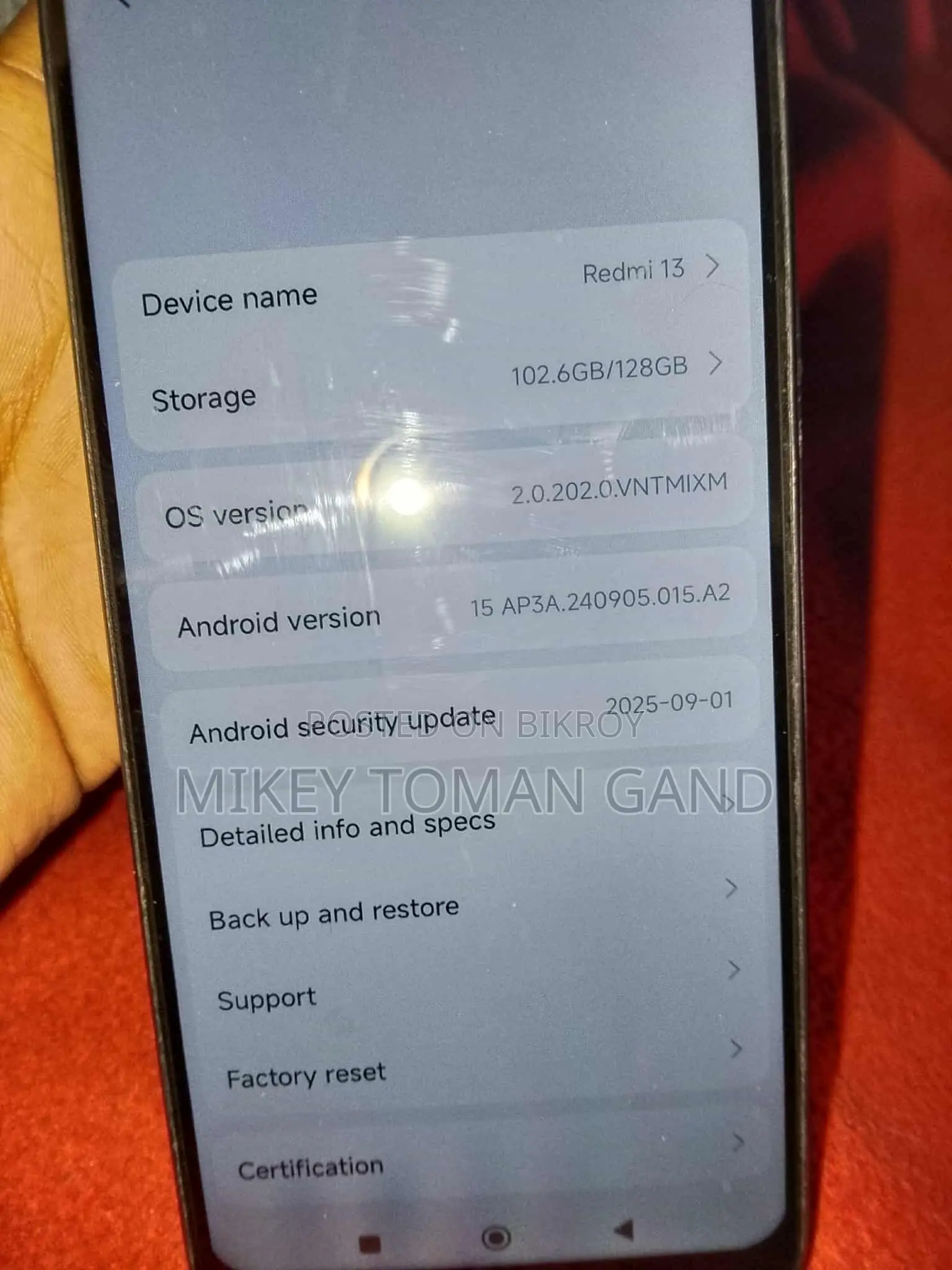 Xiaomi Redmi Note 13 (Used)