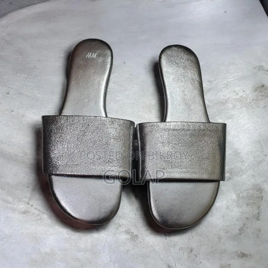 100% Export Quality Flat Slide (size-38) H&M for Women & Girls