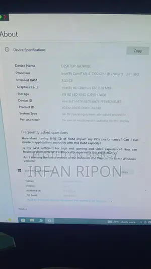Desktop Computer for sale