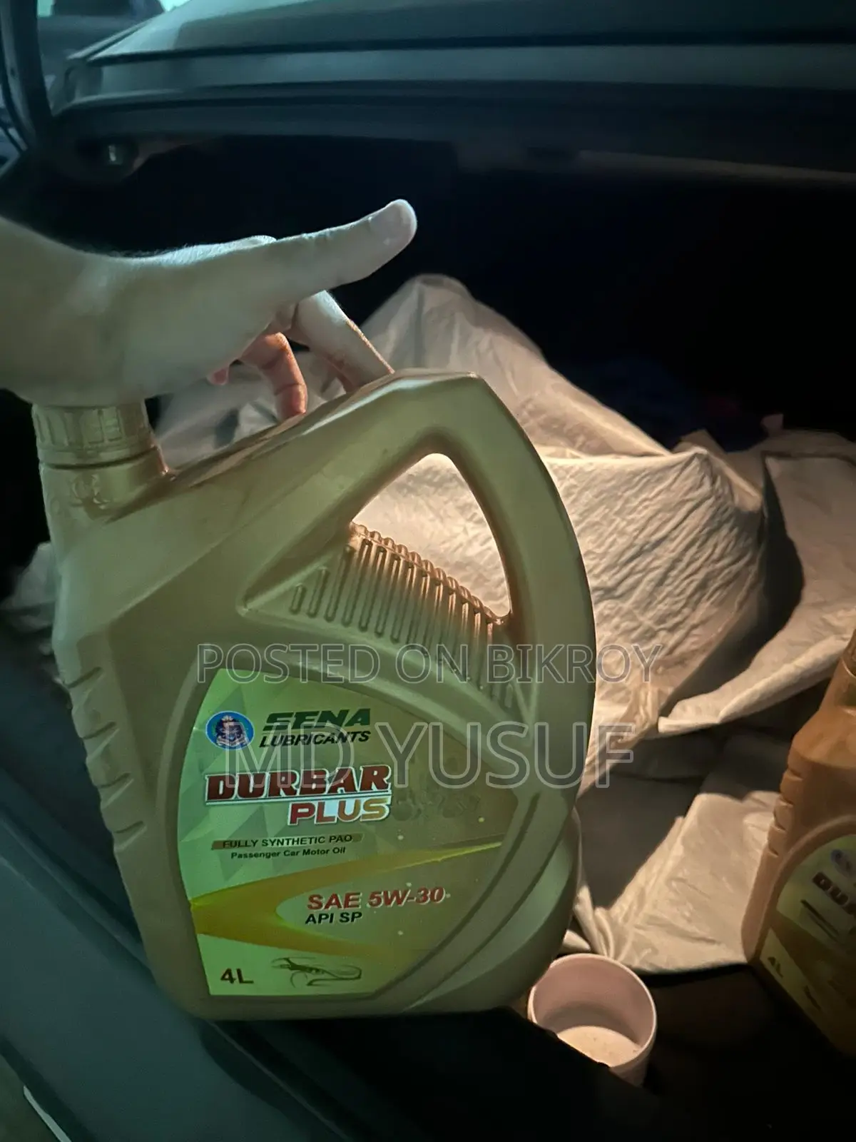 Engine Mobil Oil 5w-30 Full Synthetic