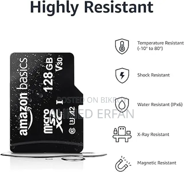 Amazon Basics Micro Sdxc 128 Gb Memory Card