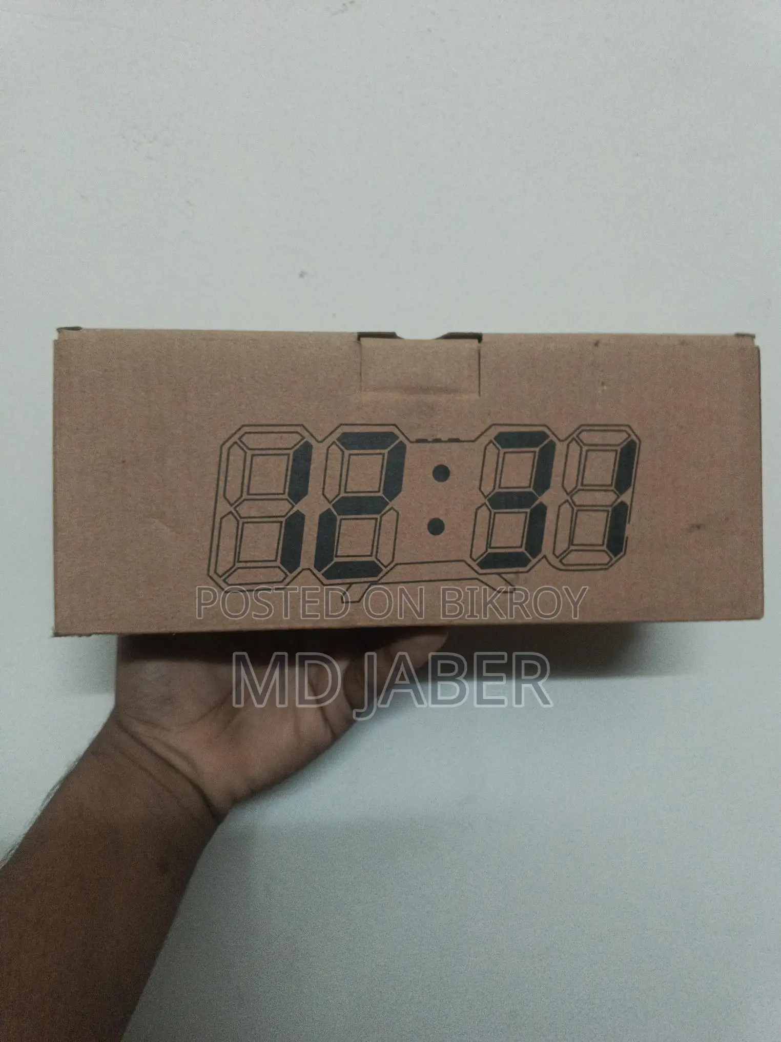 3D LED Digital Wall Alarm Clock