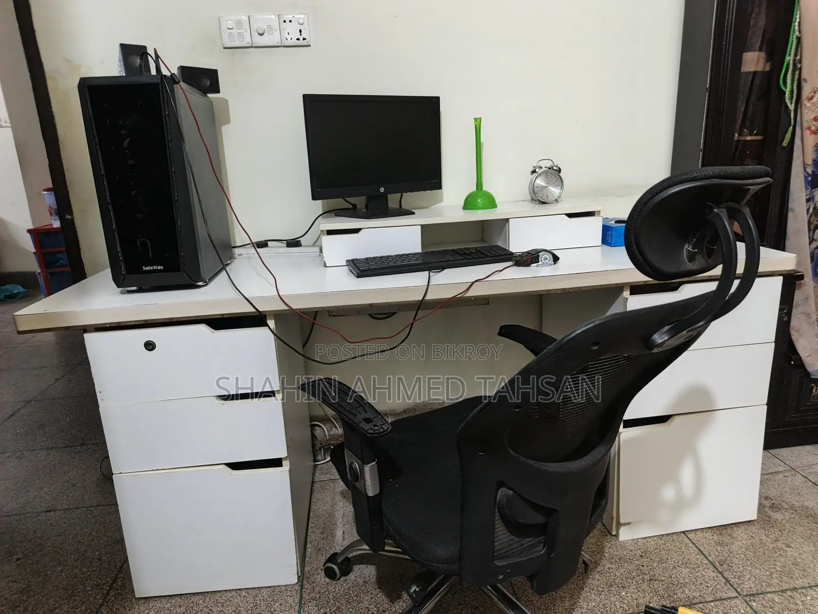 Computer and Office Table