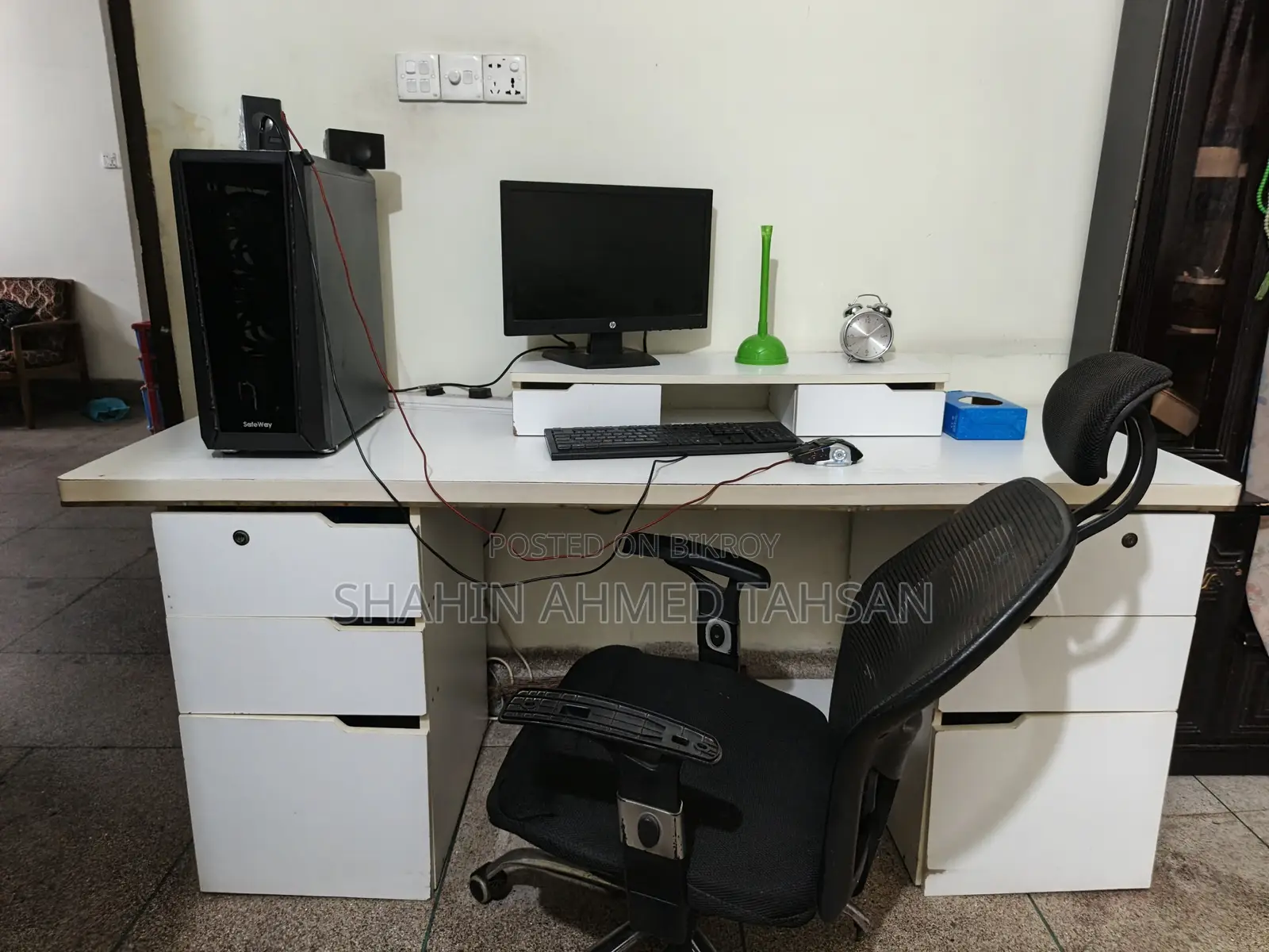 Computer and Office Table