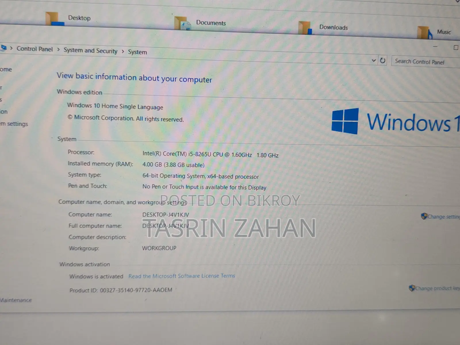 Lenovo Laptop for Sale
