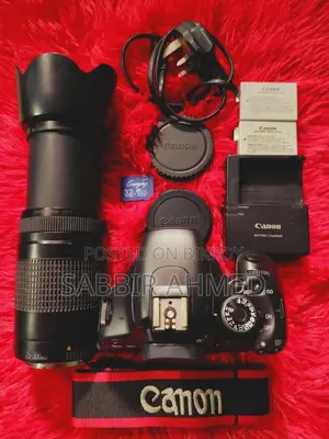 Canon 600d with 75-300mm zoom lens fresh condition