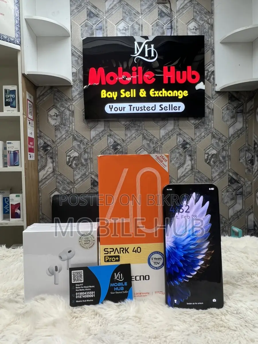 টেকনো স্পার্ক ৪০ প্রো প্লাস (ইউজড)
