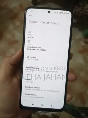 Xiaomi Redmi Note 11 4/64 (Used)