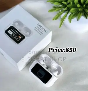 Smart Display Airpods — Your music now at your fingertips!