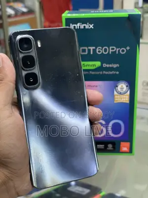 Infinix Hot 60 Pro Plus 8/256✅Full Box (Used)