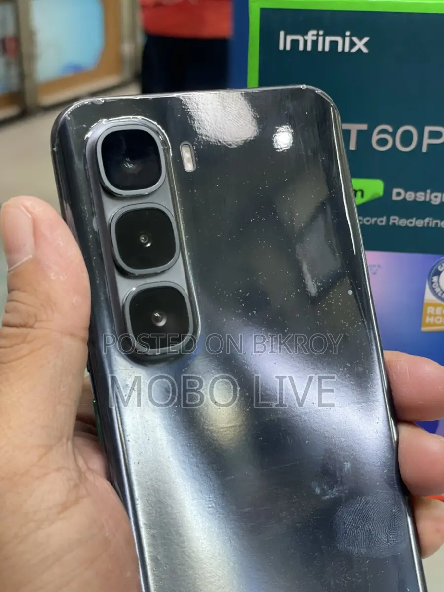 Infinix Hot 60 Pro Plus 8/256✅Full Box (Used)