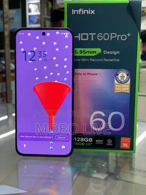 Infinix Hot 60 Pro Plus 8/256✅Full Box (Used)