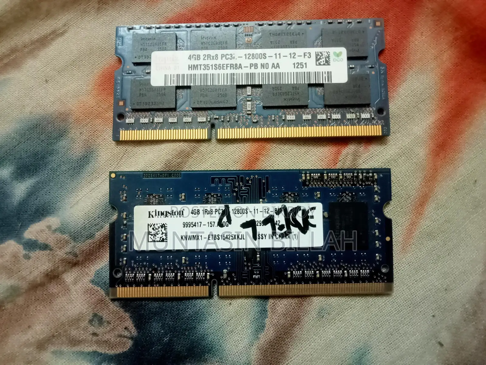 ৪+৪=৮জিবি ডিডিআর৩ এল র‍্যাম