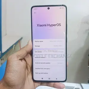 Xiaomi 5g 8/128 note 14 pro (Used)