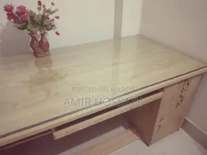 অফিস টেবিল 3f×7f with 10mm Glass