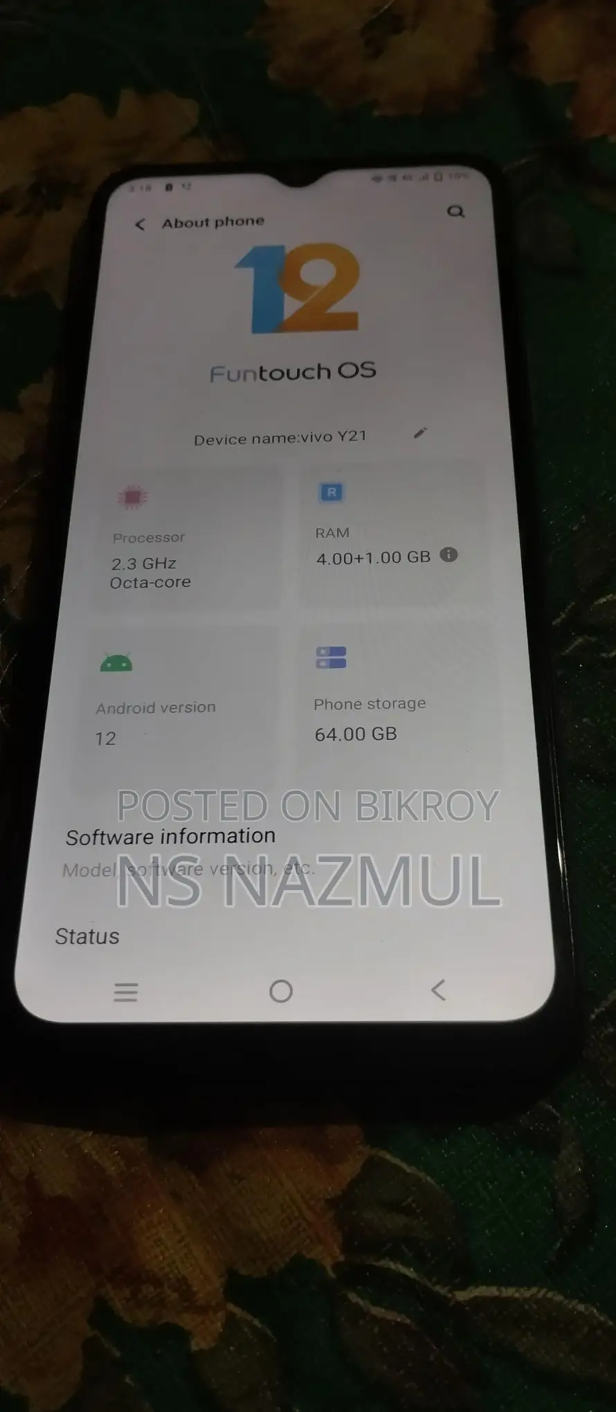 Vivo Y21 (Used)