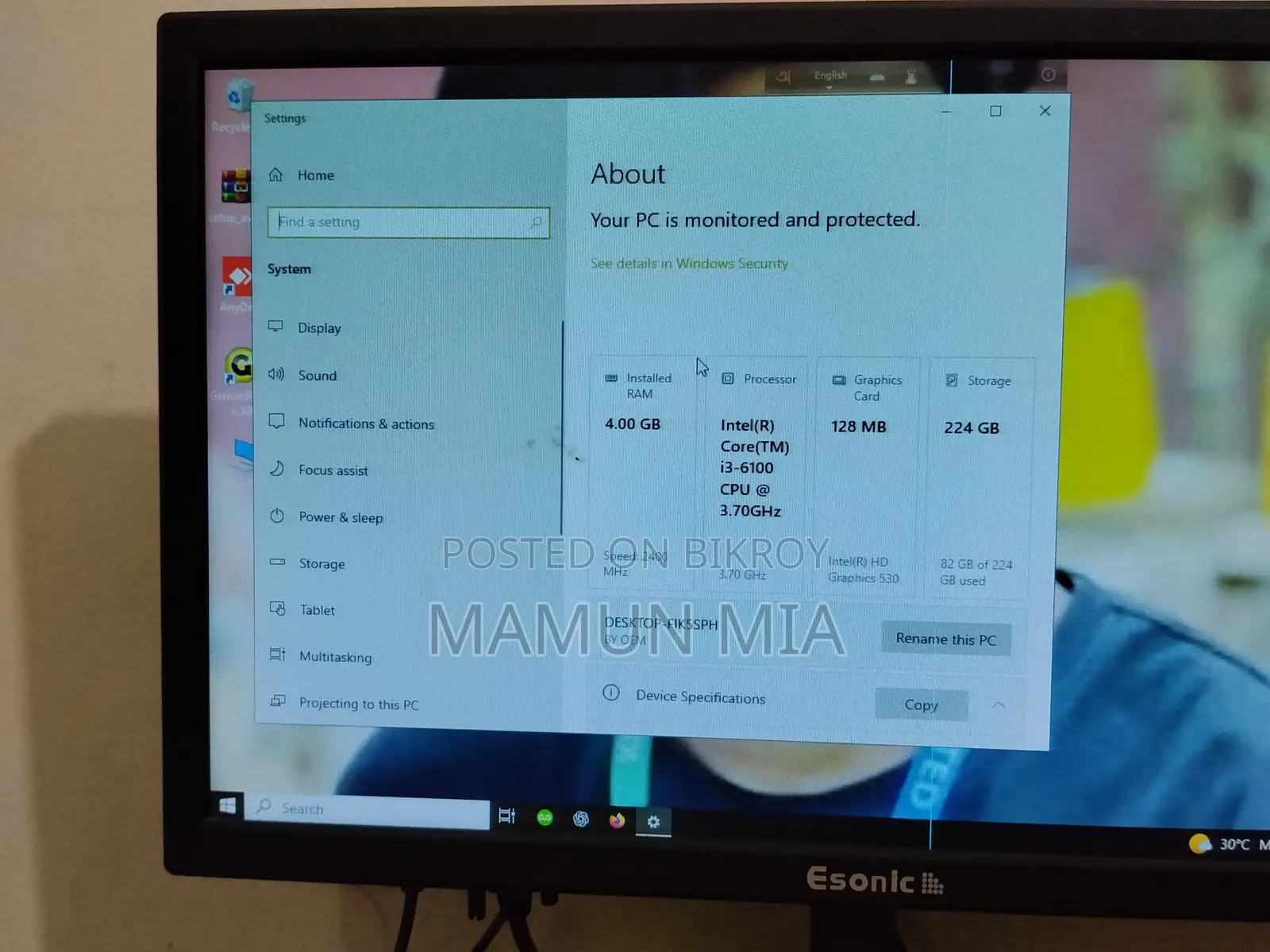 Desktop Computer for sale