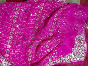 Selling Saree with Embroidery Work