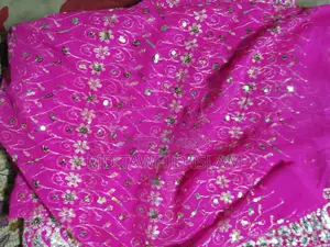 Selling Saree with Embroidery Work