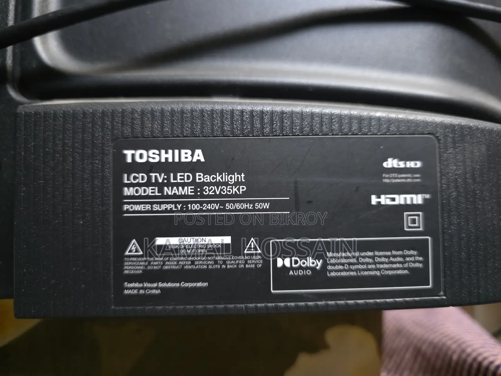 Toshiba 32" Android Voice Control TV
