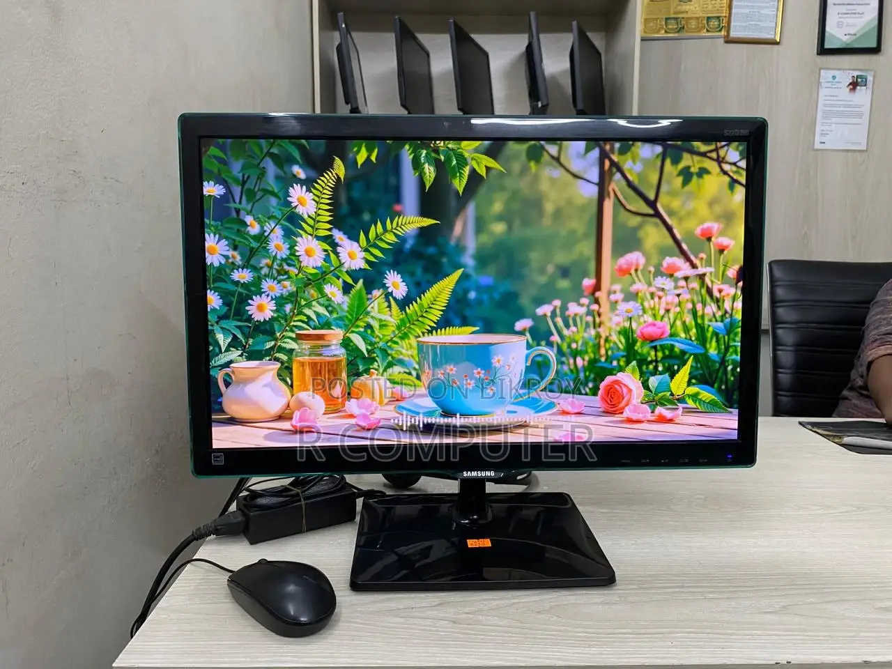 Computer Full Set-Intel Core i3 (4th Gen)_Ram 4GB_SSD 120GB_22"FHD Monit