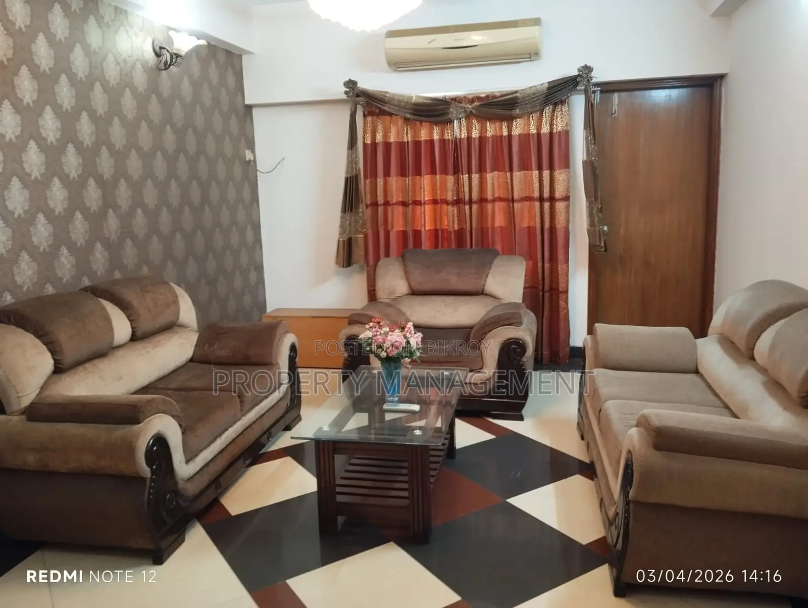 2200 sft fully furnished Apartments Rent in Gulshan