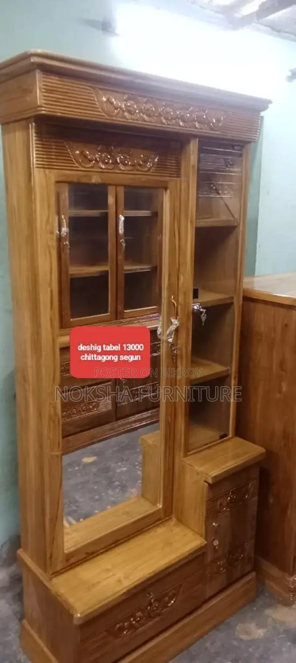 Direct from Factory: Chittagong Teak Dressing Table at Wholesale Prices