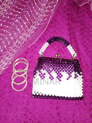 Handmade Crystal Beaded Ladies Bag