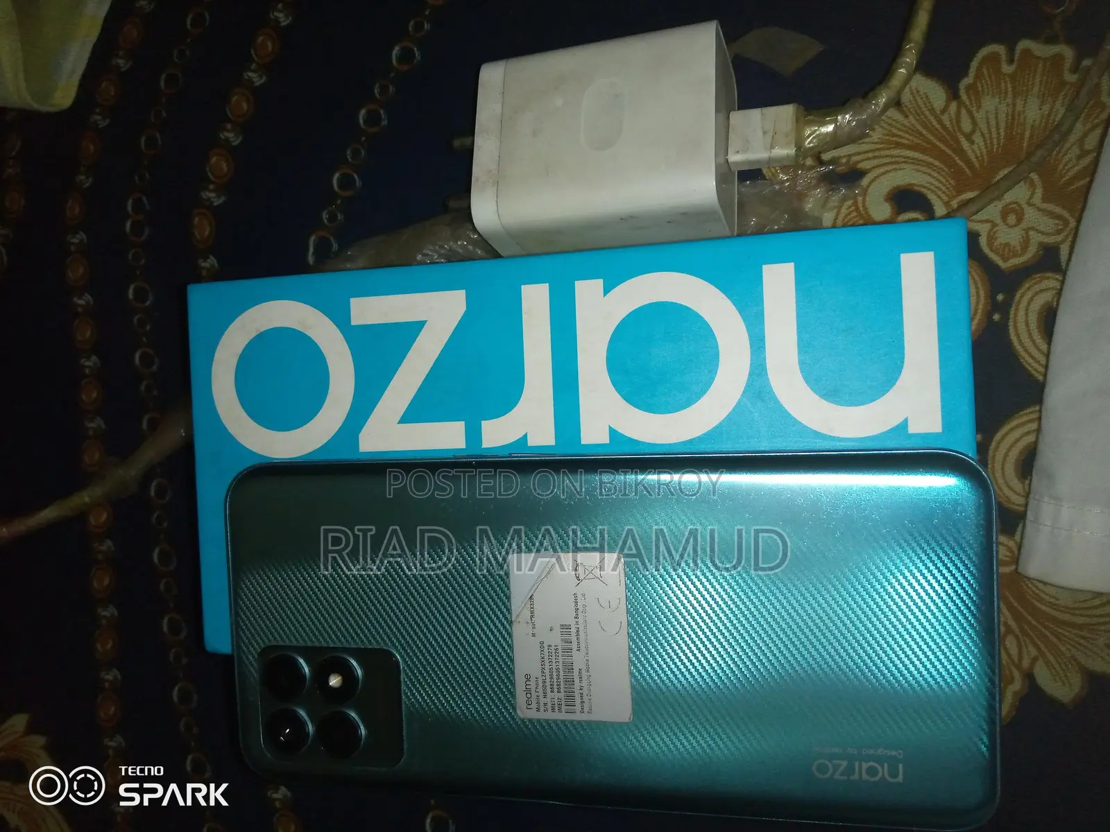 Realme Narzo 50 . (Used)