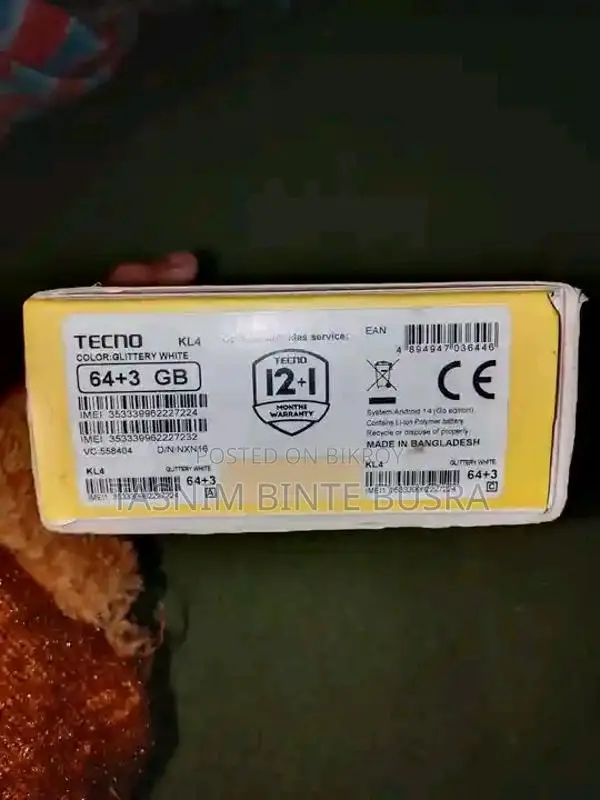 Tecno Spark Go 1 (Used)