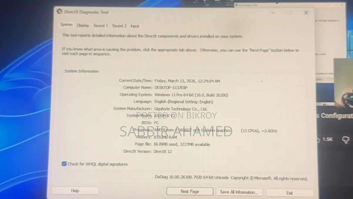 Desktop for sale