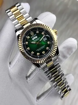 Rolex Quartz Movement Stainless Steel Analog Watch for Men