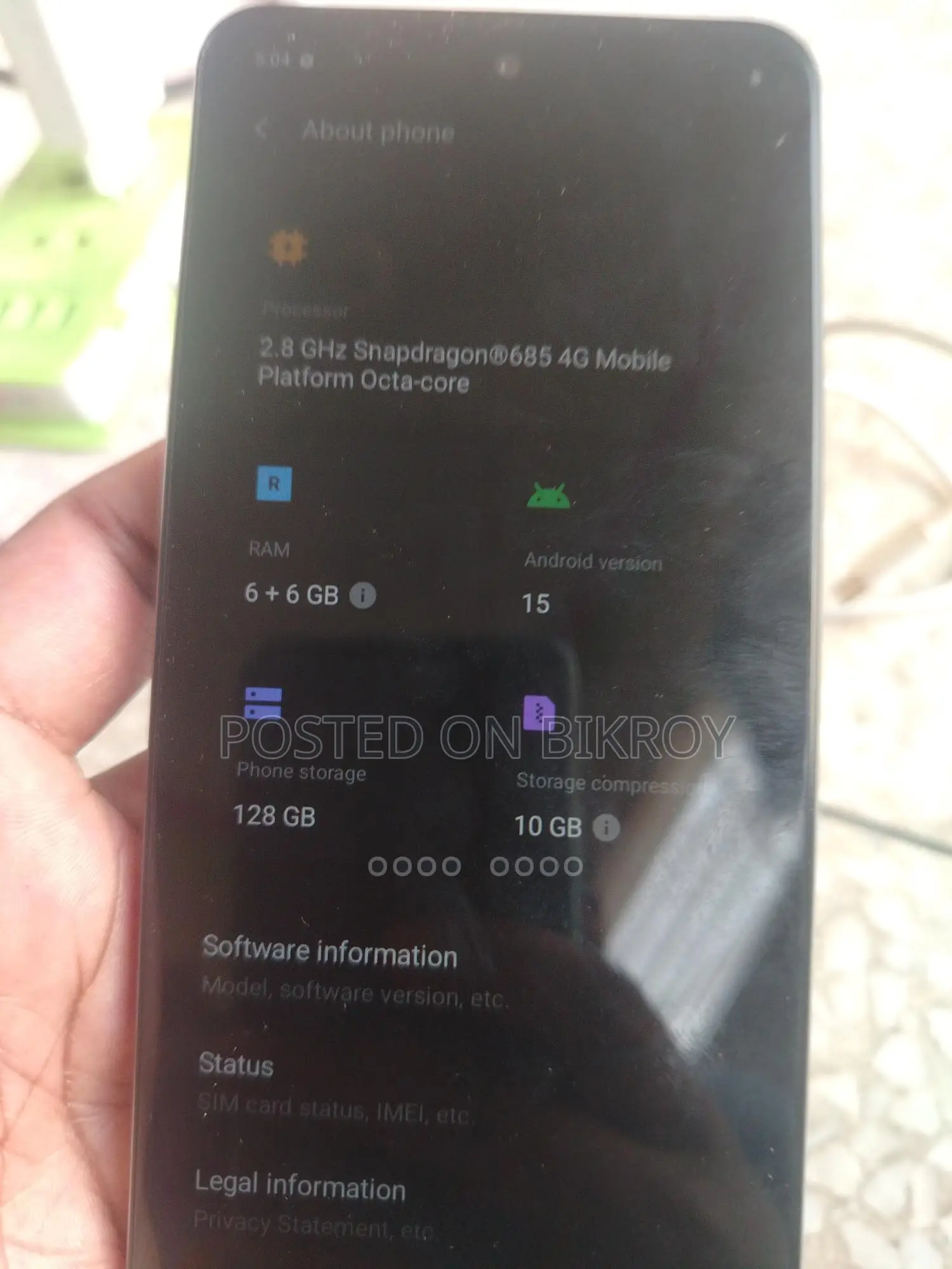 Vivo Y29 6/128 (Used)