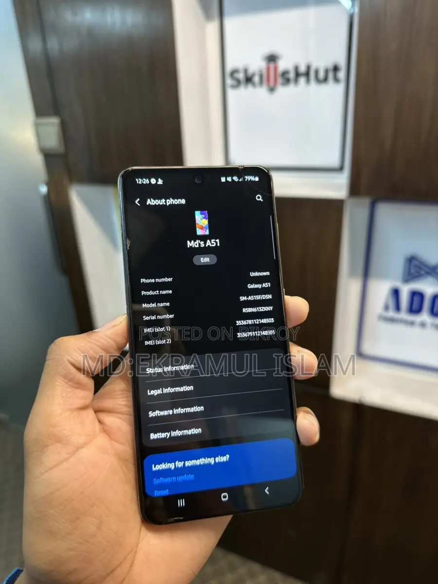 Samsung Galaxy A51 6-128 (Used)