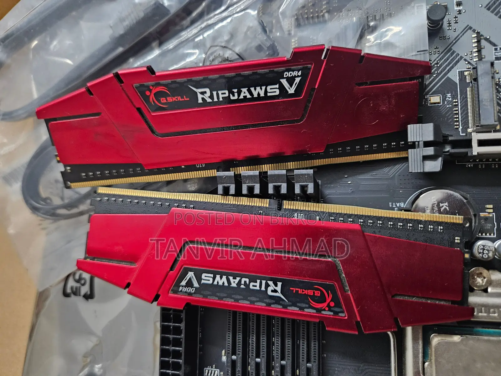 G.skill Ripjaws V 8gb+8gb Ddr4 2666mhz Red Heatsink Desktop Ram